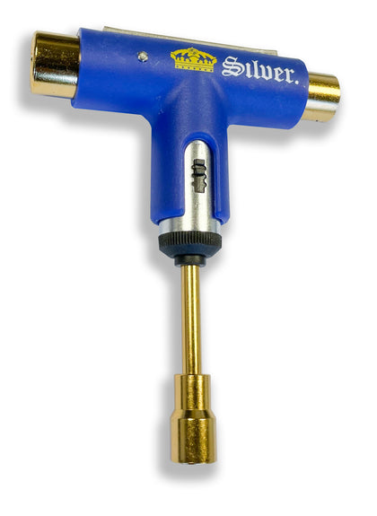SILVER RATCHET TOOL LAGER BLUE/GOLD