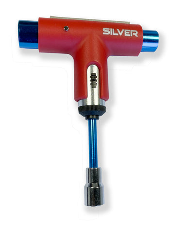 SILVER RATCHET TOOL RED/BLUE